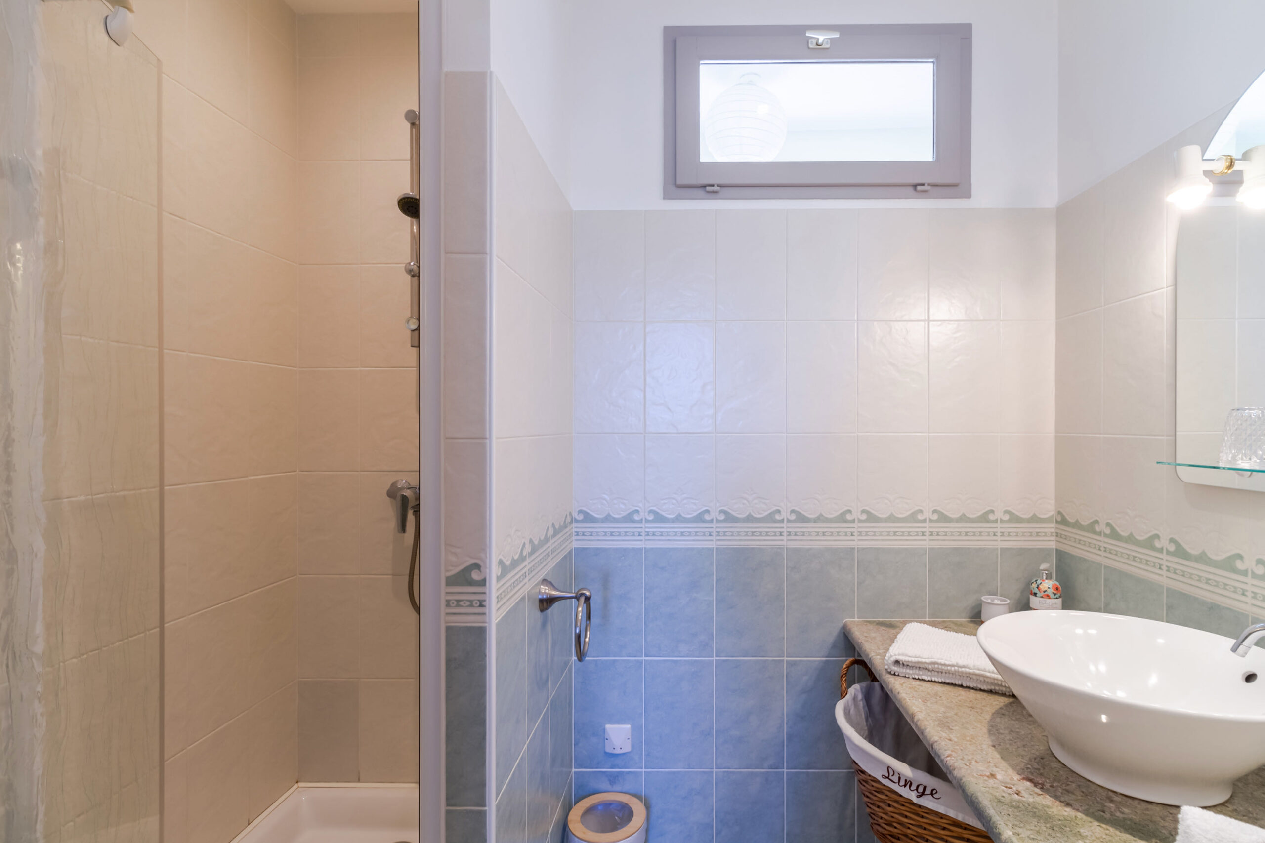 Chambre d'hôtes Sarlat Dordogne salle de douche